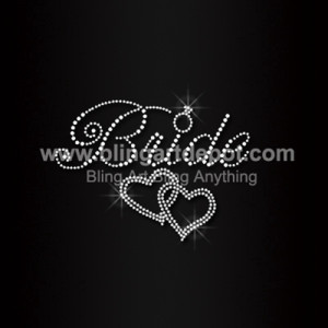 Bride Iron On Rhinestone Transfer Bride Iron On Rhinestone Transfer